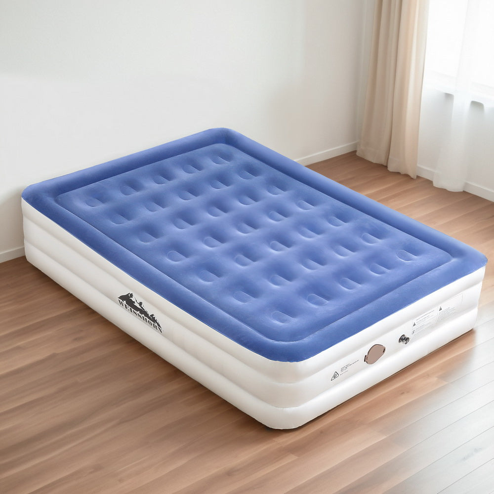 Weisshorn Queen Air Mattress Inflatable Bed  46cm Air bed Cube