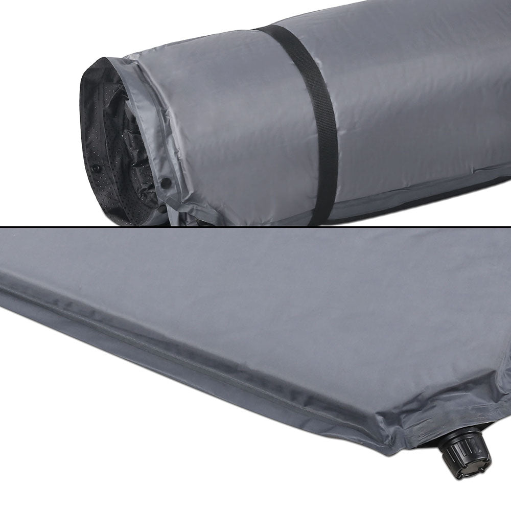  Double Self Inflating Mattress - Grey