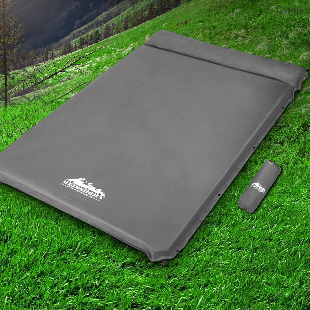  Double Self Inflating Mattress - Grey