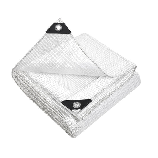 Tarp Tarpaulin 4x6m Canvas Heavy Duty Camping Cover Clear